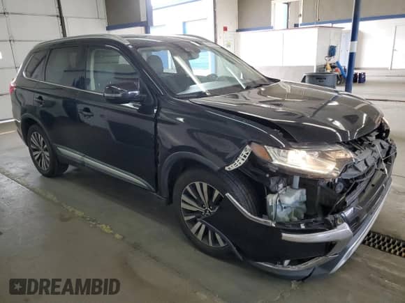 2020 Mitsubishi Outlander ES with VIN JA4AZ3A33LZ023450, listed as a Copart auction lot 80677835 with 84,237 mi miles and Salvage title. Bid and sale history available at DreamBid. Image 4.