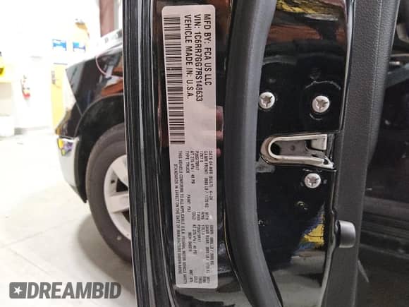 2024 Ram 1500 SLT with VIN 1C6RR7GG7RS148633, listed as a Copart auction lot 87298165 with 30,405 mi miles and Clean title. Bid and sale history available at DreamBid. Image 12.