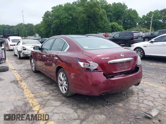 2013 Nissan Maxima SV z VIN 1N4AA5AP9DC825734, wystawiony jako IAAI lot #42375819 z przebiegiem 164 735 mil mil oraz . Historia ofert i sprzedaży dostępna na DreamBid. Obrazek 3.