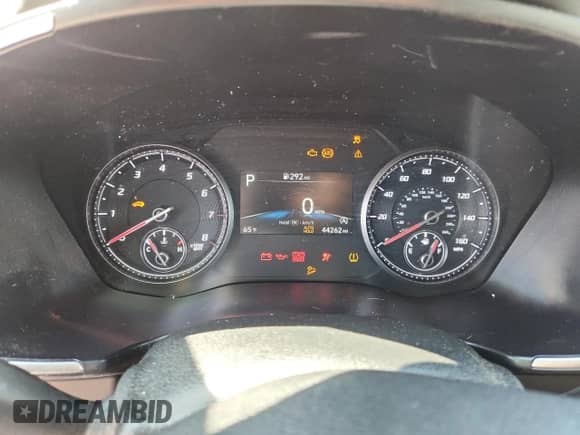 2023 Hyundai Santa Fe SE with VIN 5NMS1DAJ7PH632444, listed as a Copart auction lot 70859965 with 44,262 mi miles and Salvage title. Bid and sale history available at DreamBid. Image 9.