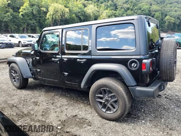 2025 Jeep Wrangler Sport S с VIN 1C4PJXDN6SW598914, выставлен на аукционе Copart как лот 70109965 с пробегом 3 675 миль миль и Чистый • Clean title. История ставок и продаж доступна на DreamBid. Изображение 2.