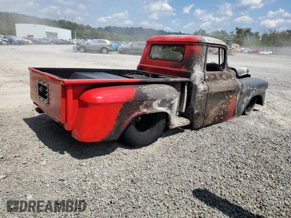 1959 Chevrolet Silverado 2500 with VIN 3A59A111456, listed as a Copart auction lot 68348875 with Not provided miles and Salvage title. Bid and sale history available at DreamBid. Image 3.