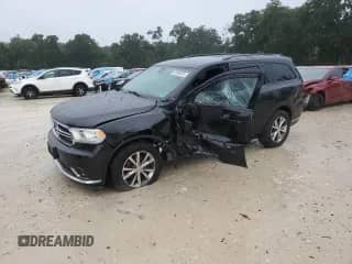 2016 Dodge Durango Limited with VIN 1C4RDJDG0GC375064, listed as a Copart auction lot 65895525 with 114,320 mi miles and Salvage title. Bid and sale history available at DreamBid. Image 1.