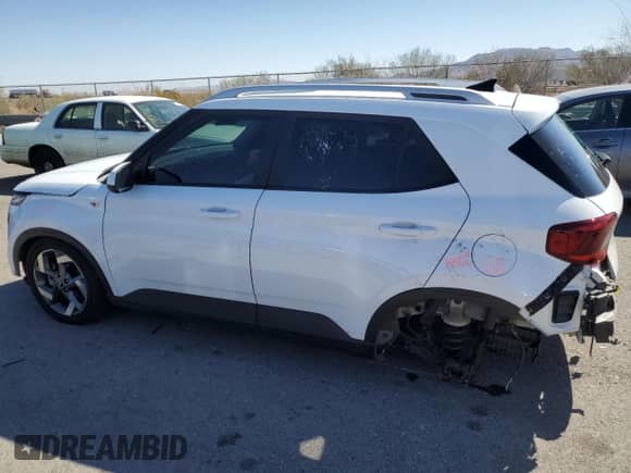 2022 Hyundai Venue SEL с VIN KMHRC8A39NU181181, выставлен на аукционе Copart как лот 75903574 с пробегом 24 107 миль миль и Списание • Salvage title. История ставок и продаж доступна на DreamBid. Изображение 2.