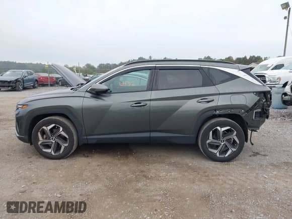 2023 Hyundai Tucson SEL with VIN 5NMJFCAE1PH262358, listed as a IAAI auction lot 43276432 with 26,150 mi miles and . Bid and sale history available at DreamBid. Image 14.