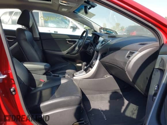 2012 Hyundai Elantra GLS with VIN KMHDH4AE8CU243494, listed as a IAAI auction lot 43344160 with 127,185 mi miles and . Bid and sale history available at DreamBid. Image 5.