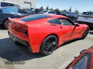 2019 Chevrolet Corvette 1LT z VIN 1G1YB2D73K5111639, wystawiony jako Copart lot #50060404 z przebiegiem 24 787 mil mil oraz Szkoda całkowita • Salvage title. Historia ofert i sprzedaży dostępna na DreamBid. Obrazek 3.