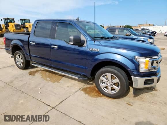 2019 Ford F-150 XL with VIN 1FTEW1C49KKE31811, listed as a Copart auction lot 63517475 with 46,592 mi miles and Clean title. Bid and sale history available at DreamBid. Image 4.