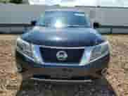 2014 Nissan Pathfinder SV z VIN 5N1AR2MM7EC605914, wystawiony jako Copart lot #58043185 z przebiegiem 131 206 mil mil oraz Szkoda całkowita • Salvage title. Historia ofert i sprzedaży dostępna na DreamBid. Obrazek 5.