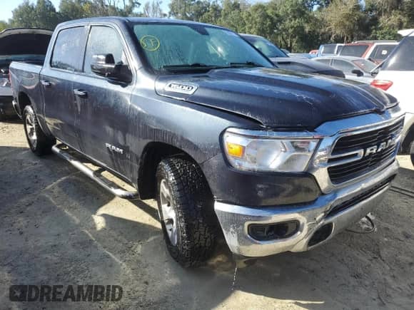 2020 Ram 1500 Big Horn z VIN 1C6RREFG0LN229680, wystawiony jako Copart lot #79850754 z przebiegiem 134 383 mil mil oraz Nie do naprawy • Non repairable. Historia ofert i sprzedaży dostępna na DreamBid. Obrazek 4.
