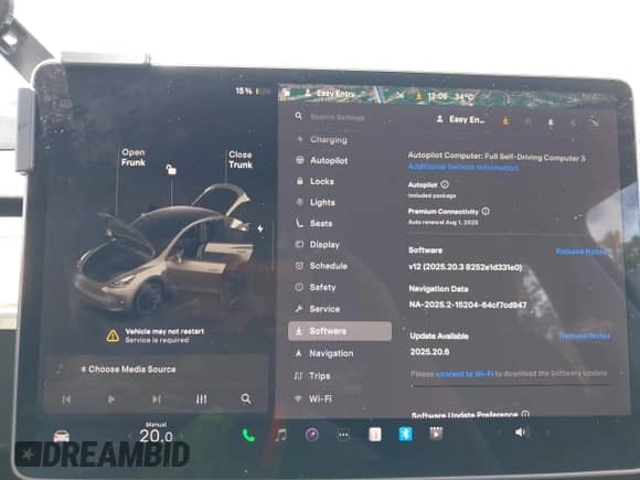 2023 Tesla Model Y Long Range с VIN 7SAYGDEEXPF697167, выставлен на аукционе IAAI как лот 42793490 с пробегом 69 019 миль миль и . История ставок и продаж доступна на DreamBid. Изображение 19.