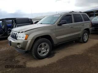 2006 Jeep Grand Cherokee Limited z VIN 1J4HR58N76C192928, wystawiony jako Copart lot #80647695 z przebiegiem 152 929 mil mil oraz Szkoda całkowita • Salvage title. Historia ofert i sprzedaży dostępna na DreamBid. Obrazek 1.