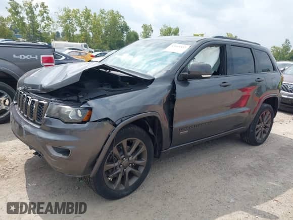 2017 Jeep Grand Cherokee Limited с VIN 1C4RJFBG1HC695763, выставлен на аукционе IAAI как лот 43163337 с пробегом 158 117 миль миль и . История ставок и продаж доступна на DreamBid. Изображение 2.