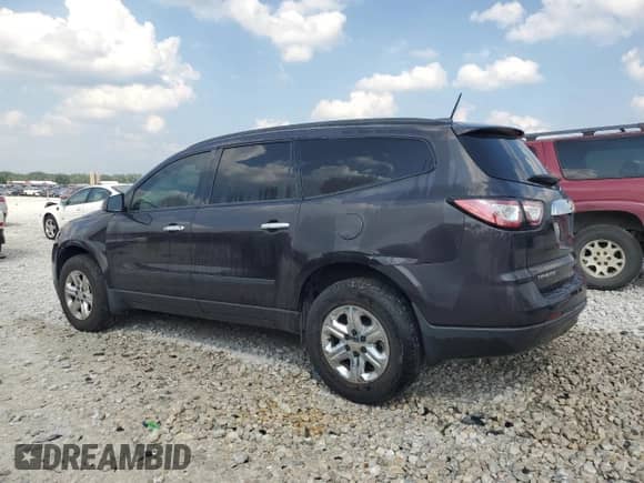 2017 Chevrolet Traverse LS with VIN 1GNKRFKD3HJ208405, listed as a Copart auction lot 68935345 with 62,767 mi miles and Clean title. Bid and sale history available at DreamBid. Image 2.