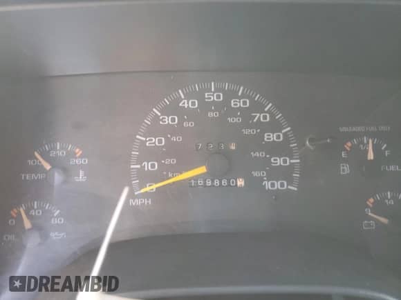 1997 Chevrolet Blazer LS with VIN 1GNDT13W7V2250580, listed as a Copart auction lot 62598535 with 169,860 mi miles and Clean title. Bid and sale history available at DreamBid. Image 9.