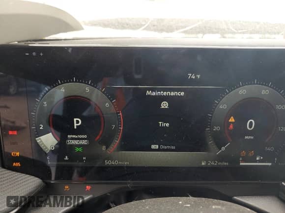 2025 Nissan Kicks SR with VIN 3N8AP6DB1SL316497, listed as a Copart auction lot 60548455 with 5,040 mi miles and Non repairable. Bid and sale history available at DreamBid. Image 9.