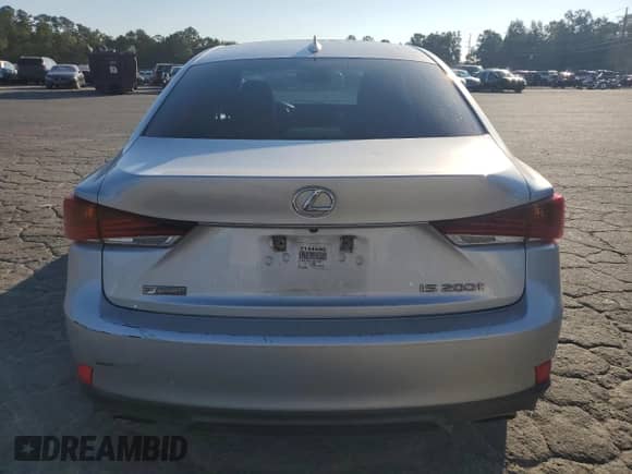 2017 Lexus IS 200t с VIN JTHBA1D23H5044269, выставлен на аукционе Copart как лот 82101735 с пробегом 126 865 миль миль и Списание • Salvage title. История ставок и продаж доступна на DreamBid. Изображение 6.