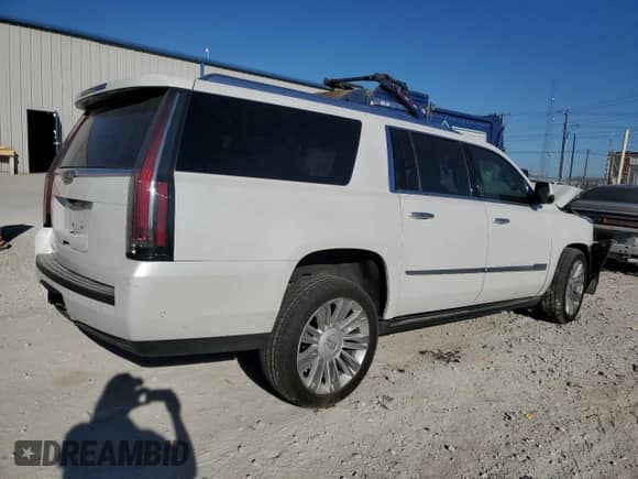 2020 Cadillac Escalade ESV Platinum с VIN 1GYS4KKJ4LR270678, выставлен на аукционе Copart как лот 73732424 с пробегом Не указан миль и Списание • Salvage title. История ставок и продаж доступна на DreamBid. Изображение 3.