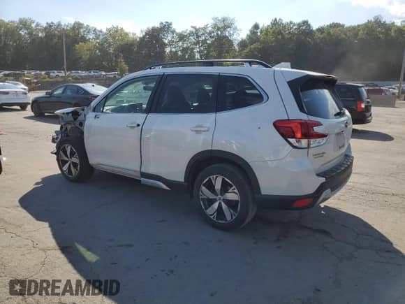 2021 Subaru Forester Touring с VIN JF2SKAXC1MH407195, выставлен на аукционе Copart как лот 70916055 с пробегом 48 355 миль миль и Списание • Salvage title. История ставок и продаж доступна на DreamBid. Изображение 2.