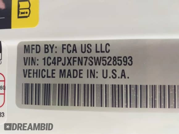 2025 Jeep Wrangler Rubicon with VIN 1C4PJXFN7SW528593, listed as a IAAI auction lot 42894132 with 16,823 mi miles and . Bid and sale history available at DreamBid. Image 9.