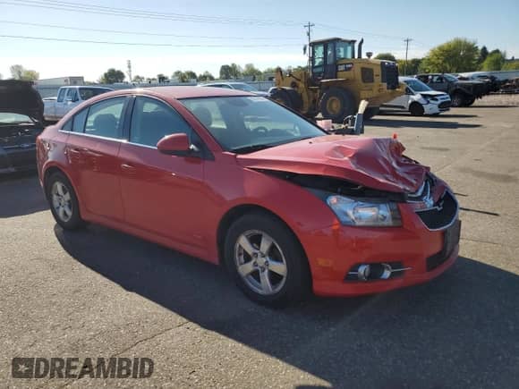 2012 Chevrolet Cruze 1LT with VIN 1G1PF5SC1C7328100, listed as a Copart auction lot 82187865 with 164,649 mi miles and Salvage title. Bid and sale history available at DreamBid. Image 4.