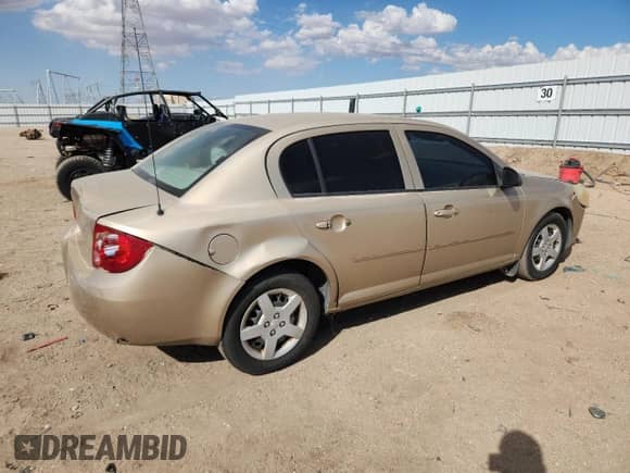 2005 Chevrolet Cobalt with VIN 1G1AK52F857556948, listed as a Copart auction lot 80734735 with 162,477 mi miles and Salvage title. Bid and sale history available at DreamBid. Image 3.
