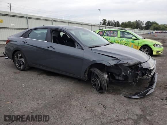 2024 Hyundai Elantra SEL с VIN KMHLS4DG3RU783600, выставлен на аукционе Copart как лот 81708925 с пробегом 12 781 миль миль и Списание • Salvage title. История ставок и продаж доступна на DreamBid. Изображение 4.