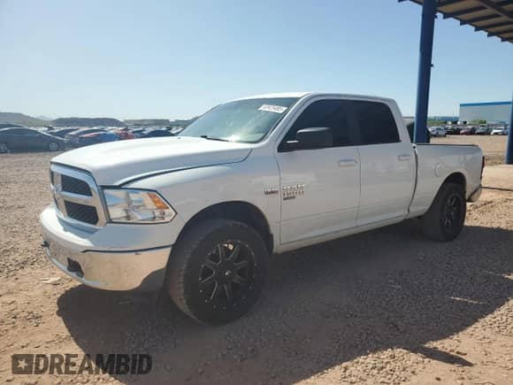 2019 Ram 1500 SLT with VIN 1C6RR7TT0KS612306, listed as a Copart auction lot 60628485 with 160,492 mi miles and Salvage title. Bid and sale history available at DreamBid. Image 1.