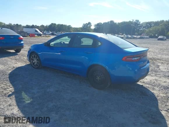 2015 Dodge Dart SXT with VIN 1C3CDFBBXFD182573, listed as a IAAI auction lot 43427672 with 121,443 mi miles and . Bid and sale history available at DreamBid. Image 3.