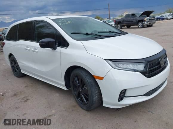 2024 Honda Odyssey Sport z VIN 5FNRL6H78RB005481, wystawiony jako IAAI lot #42809809 z przebiegiem 33 813 mil mil oraz . Historia ofert i sprzedaży dostępna na DreamBid. Obrazek 1.