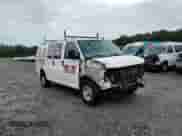 2020 Chevrolet Express Cargo with VIN 1GCWGAFG2L1263265, listed as a Copart auction lot 68160305 with 56,976 mi miles and Salvage title. Bid and sale history available at DreamBid. Image 14.