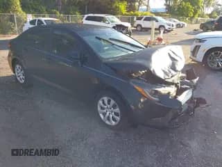 2021 Toyota Corolla LE with VIN 5YFEPMAE0MP225601, listed as a IAAI auction lot 43314437 with 69,432 mi miles and . Bid and sale history available at DreamBid. Image 1.