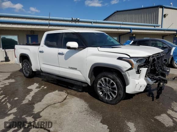 2024 Toyota Tundra Limited Hybrid with VIN 5TFJC5EC9RX007190, listed as a Copart auction lot 58721105 with 25,133 mi miles and Salvage title. Bid and sale history available at DreamBid. Image 4.