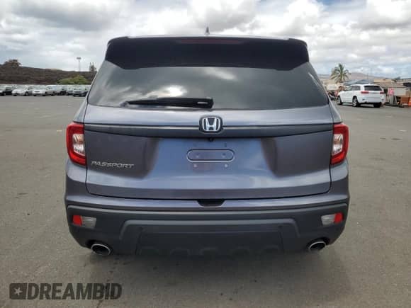 2021 Honda Passport EX-L с VIN 5FNYF7H56MB002353, выставлен на аукционе Copart как лот 68548495 с пробегом 56 070 миль миль и Чистый • Clean title. История ставок и продаж доступна на DreamBid. Изображение 6.