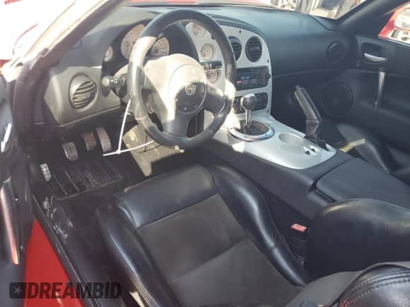 2005 Dodge Viper SRT-10 with VIN 1B3JZ65Z05V500384, listed as a Copart auction lot 44085345 with 42,223 mi miles and Salvage title. Bid and sale history available at DreamBid. Image 8.
