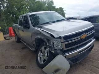 2012 Chevrolet Silverado 2500HD LT with VIN 1GC1KXCG2CF236263, listed as a IAAI auction lot 43054019 with 182,828 mi miles and . Bid and sale history available at DreamBid. Image 1.