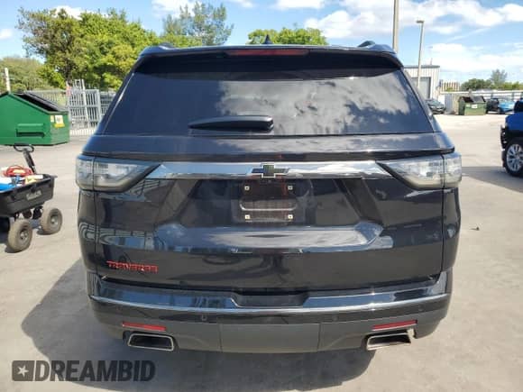 2019 Chevrolet Traverse Premier with VIN 1GNERKKW9KJ237325, listed as a Copart auction lot 85884305 with 47,856 mi miles and Salvage title. Bid and sale history available at DreamBid. Image 6.