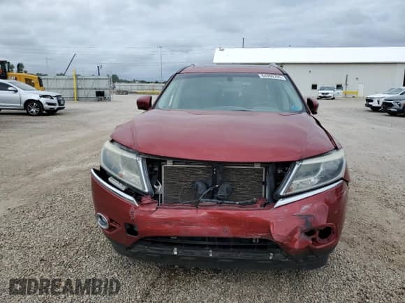 2016 Nissan Pathfinder SL with VIN 5N1AR2MM0GC618958, listed as a Copart auction lot 64990705 with 134,447 mi miles and Salvage title. Bid and sale history available at DreamBid. Image 5.