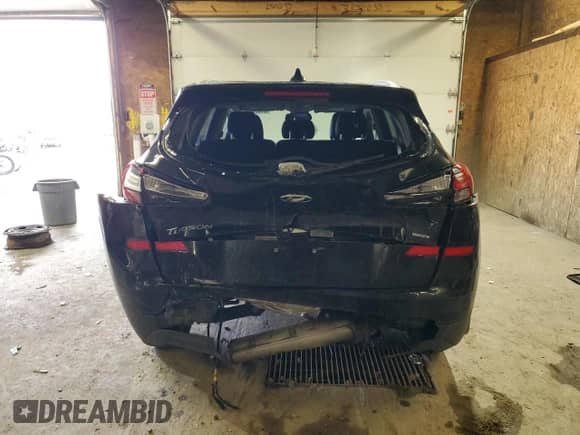 2021 Hyundai Tucson Value with VIN KM8J3CA46MU394791, listed as a Copart auction lot 81676295 with 55,010 mi miles and Salvage title. Bid and sale history available at DreamBid. Image 6.