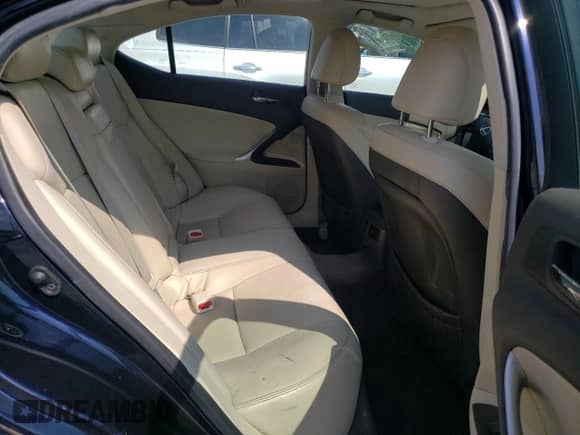 2009 Lexus IS 250 with VIN JTHCK262X92029131, listed as a Copart auction lot 63858915 with 129,451 mi miles and Salvage title. Bid and sale history available at DreamBid. Image 10.