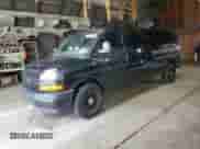 2018 Chevrolet Express Passenger LT with VIN 1GAZGPFG0J1340432, listed as a Copart auction lot 67411975 with 91,949 mi miles and Salvage title. Bid and sale history available at DreamBid. Image 1.