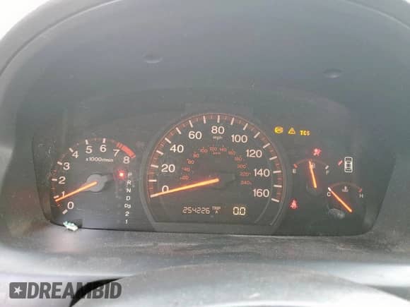 2005 Honda Accord EX-L with VIN 1HGCM82645A011829, listed as a Copart auction lot 69882995 with 254,226 mi miles and Salvage title. Bid and sale history available at DreamBid. Image 9.