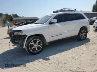 2018 Jeep Grand Cherokee Limited z VIN 1C4RJEBG5JC205048, wystawiony jako Copart lot #81024265 z przebiegiem 186 579 mil mil oraz Szkoda całkowita • Salvage title. Historia ofert i sprzedaży dostępna na DreamBid. Obrazek 1.