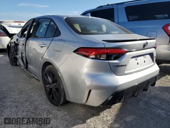 2023 Toyota Corolla XSE с VIN JTDT4MCEXP3516424, выставлен на аукционе Copart как лот 81605435 с пробегом 67 561 миль миль и Чистый • Clean title. История ставок и продаж доступна на DreamBid. Изображение 2.