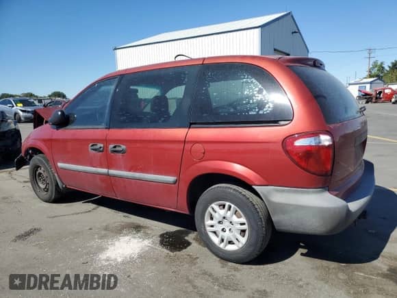 2005 Dodge Caravan SE with VIN 1D4GP25R35B264468, listed as a Copart auction lot 68391505 with 290,245 mi miles and Salvage title. Bid and sale history available at DreamBid. Image 2.
