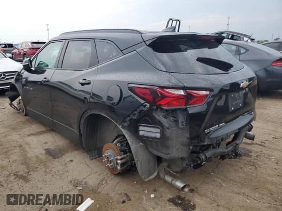 2021 Chevrolet Blazer LT с VIN 3GNKBJRS3MS509468, выставлен на аукционе Copart как лот 63519465 с пробегом Не указан миль и На запчасти • Non repairable. История ставок и продаж доступна на DreamBid. Изображение 2.