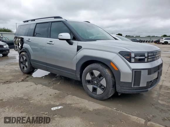 2024 Hyundai Santa Fe SEL with VIN 5NMP24G11RH004408, listed as a Copart auction lot 60859495 with 12,587 mi miles and Salvage title. Bid and sale history available at DreamBid. Image 4.