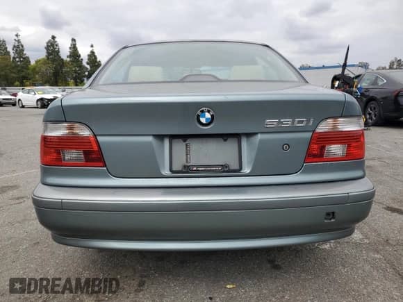 2002 BMW 5 Series 530i с VIN WBADT63472CH91851, выставлен на аукционе Copart как лот 53343275 с пробегом 161 817 миль миль и Списание • Salvage title. История ставок и продаж доступна на DreamBid. Изображение 6.