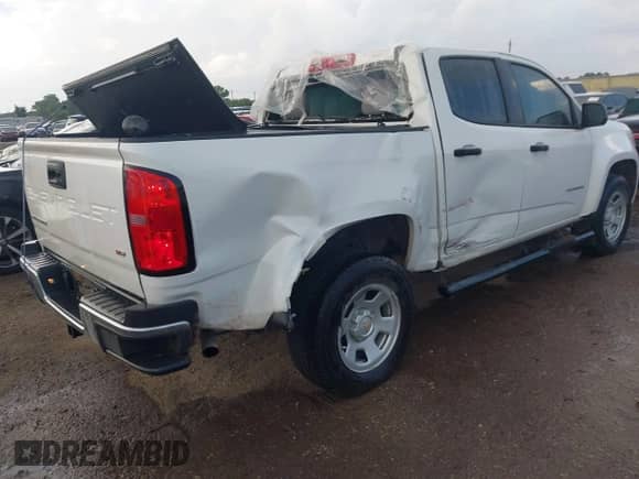 2022 Chevrolet Colorado 2WD Work Truck with VIN 1GCGSBEN8N1151016, listed as a IAAI auction lot 42709357 with 39,999 mi miles and . Bid and sale history available at DreamBid. Image 4.