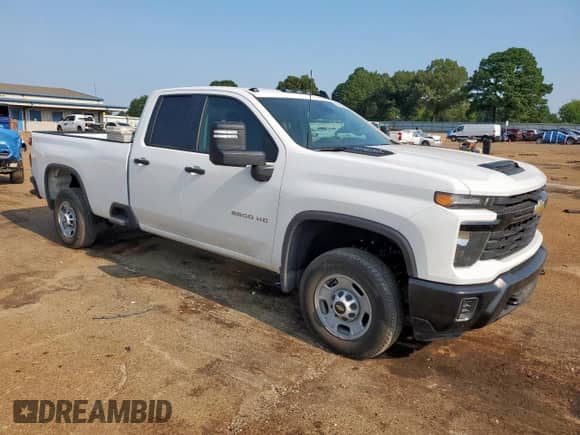 2024 Chevrolet Silverado 2500HD Work Truck with VIN 1GC2WLE77RF419889, listed as a Copart auction lot 67992635 with 3,883 mi miles and Clean title. Bid and sale history available at DreamBid. Image 4.